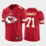 Kansas City Chiefs #71 Mitchell Schwartz Red Mens Nike Big Team Logo Player Vapor Limited NFL Jersey