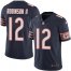 Nike Chicago Bears #12 Allen Robinson II Navy Blue Team Color Mens Stitched NFL Vapor Untouchable Limited Jersey