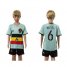 Belgium #6 Witsel Away Kid Soccer Country Jersey
