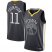 Warriors #11 Klay Thompson Black 2019 Finals Bound Womens Basketball Swingman Statement Edition Jersey