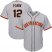 San Francisco Giants #12 Joe Panik Grey Road Cool Base Stitched Youth MLB Jersey