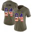 Nike Chicago Bears #94 Robert Quinn Olive/USA Flag Womens Stitched NFL Limited 2017 Salute To Service Jersey