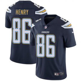 Nike Los Angeles Chargers #86 Hunter Henry Navy Blue Team Color Mens Stitched NFL Vapor Untouchable Limited Jersey