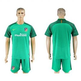 Atletico Madrid Blank Green Goalkeeper Soccer Club Jersey