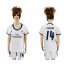 Womens Real Madrid #14 Casemiro Home Soccer Club Jersey