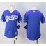 Los Angeles Dodgers Blank Blue Cool Base Stitched Youth MLB Jersey