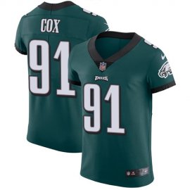 Nike Philadelphia Eagles #91 Fletcher Cox Midnight Green Team Color Mens Stitched NFL Vapor Untouchable Elite Jersey