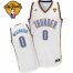 Oklahoma City Thunder #0 Russell Westbrook White 2012 Fianls Revolution 30 Swingman NBA Jerseys Cheap