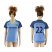 Womens Manchester City #22 Clichy Home Soccer Club Jersey