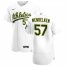 Oakland Athletics #57 J.B. Wendelken Mens Nike White Home 2020 Authentic Player MLB Jersey