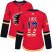 Adidas Calgary Flames #17 Milan Lucic Red Home Authentic USA Flag Womens Stitched NHL Jersey