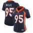 Nike Denver Broncos #95 Derek Wolfe Blue Alternate Womens Stitched NFL Vapor Untouchable Limited Jersey