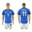 Italy #11 Immobile Home Soccer Country Jersey
