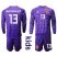 Spain #13 Arrizabalaga Purple Long Sleeves Goalkeeper Kid Soccer Country Jersey