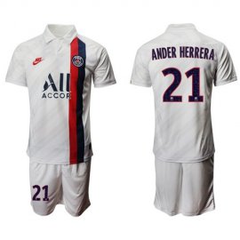 Paris Saint-Germain #21 Ander Herrera Third Soccer Club Jersey