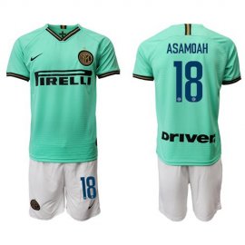 Inter Milan #18 Asamoah Away Soccer Club Jersey