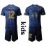 Real Madrid #12 Marcelo Away Kid Soccer Club Jersey