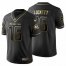 Seattle Seahawks #16 Tyler Lockett Mens Nike Black Golden Limited NFL 100 Jersey