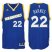 Mens Golden State Warriors #22 Matt Barnes adidas Royal Swingman Crossover Jersey