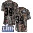 Nike New England Patriots #34 Rex Burkhead Camo Super Bowl LIII Bound Mens Stitched NFL Limited Rush Realtree Jersey