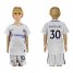 Chelsea #30 David Luiz Away Kid Soccer Club Jersey