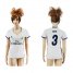 Womens Real Madrid #3 Pepe Home Soccer Club Jersey