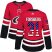 Adidas Carolina Hurricanes #31 Anton Forsberg Red Home Authentic USA Flag Womens Stitched NHL Jersey