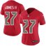 Nike Tampa Bay Buccaneers #27 Ronald Jones II Red Womens Stitched NFL Limited Rush Jersey