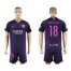 Barcelona #18 Jordi Alba Away Soccer Club Jersey