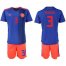 Colombia #3 Murillo Away Soccer Country Jersey