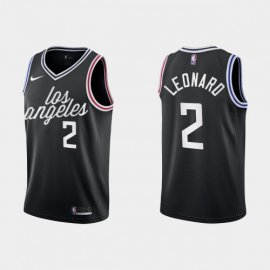 Los Angeles Los Angeles Clippers #2 Kawhi Leonard Mens Nike Black 2022-23 NBA Jersey – City Edition Mens