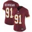 Nike Washington Football Team #91 Ryan Kerrigan Burgundy Red Team Color Womens Stitched NFL Vapor Untouchable Limited Jersey