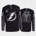 Adidas Lightning Custom Mens 2022 Stanley Cup Final Patch Alternate Authentic NHL Jersey – Black