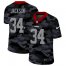 Las Vegas Raiders #34 Bo Jackson Mens Nike 2020 Black CAMO Vapor Untouchable Limited Stitched NFL Jersey