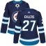 Adidas Winnipeg Jets #27 Nikolaj Ehlers Navy Blue Home Authentic Womens Stitched NHL Jersey