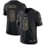 Nike New Orleans Saints #9 Drew Brees Black Mens Stitched NFL Limited Rush Impact Jersey