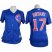 Chicago Cubs #17 Kris Bryant Blue Alternate Womens Stitched MLB Jersey