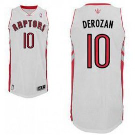Toronto Raptors 10 DeMar DeRozan White Revolution 30 Swingman NBA Jersey Cheap