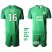 Marseille #16 Pele Green Goalkeeper Kid Soccer Club Jersey