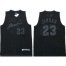 Chicago Bulls #23 Michael Jordan Full Black Stitched NBA Jersey
