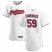 Cleveland Indians #59 Carlos Carrasco Mens Nike White Home 2020 Authentic Team MLB Jersey