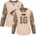Adidas Arizona Coyotes #16 Max Domi Camo Authentic 2017 Veterans Day Womens Stitched NHL Jersey