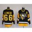 Pittsburgh Penguins #66 Mario Lemieux Stitched Black Mitchell&Ness NHL Jersey