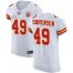 Nike Kansas City Chiefs #49 Daniel Sorensen White Mens Super Bowl LV Bound Stitched NFL New Elite Jersey
