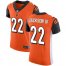 Nike Cincinnati Bengals #22 William Jackson III Orange Alternate Mens Stitched NFL Vapor Untouchable Elite Jersey