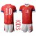Russia #10 Bakaev Home Kid Soccer Country Jersey