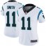 Nike Carolina Panthers #11 Torrey Smith White Womens Stitched NFL Vapor Untouchable Limited Jersey