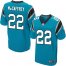 Nike Carolina Panthers #22 Christian McCaffrey Blue Alternate Mens Stitched NFL Elite Jersey