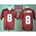 2013 BCS National Championship Alabama Crimson #8 J JONES Red NCAA Football Jersey