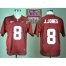 2013 BCS National Championship Alabama Crimson #8 J JONES Red NCAA Football Jersey